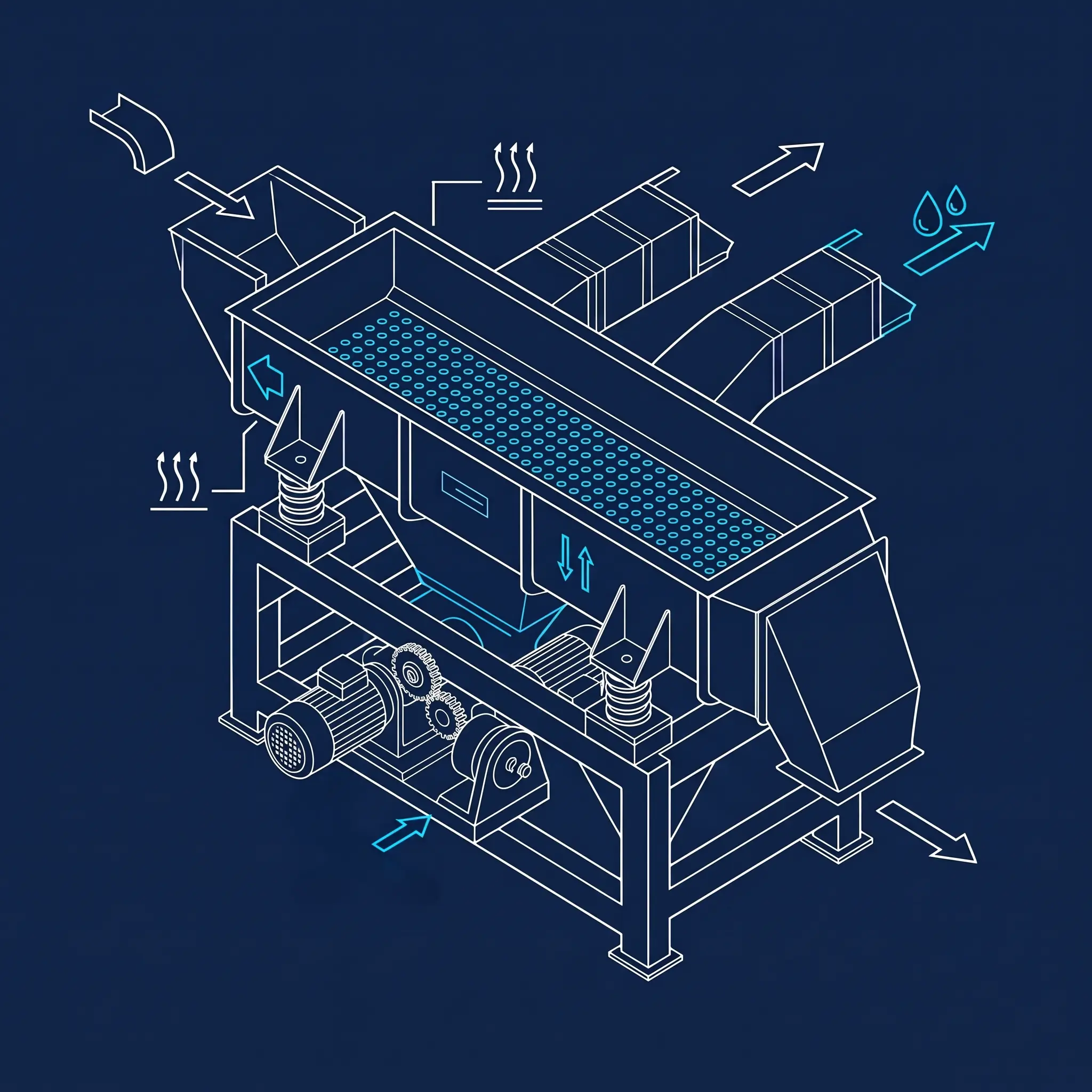 vibratory-driers